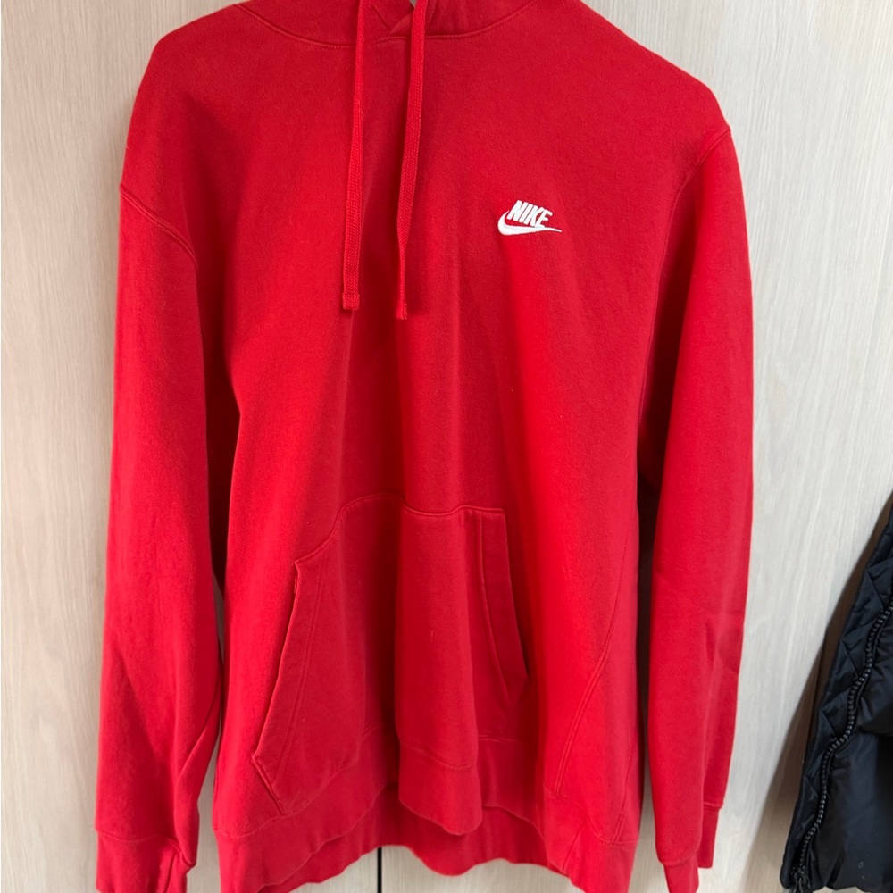 Nike Men's Bold Red Pullover Sweater